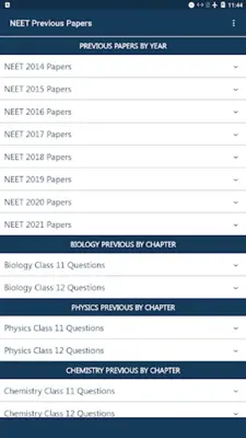 NEET Practice Papers android App screenshot 6